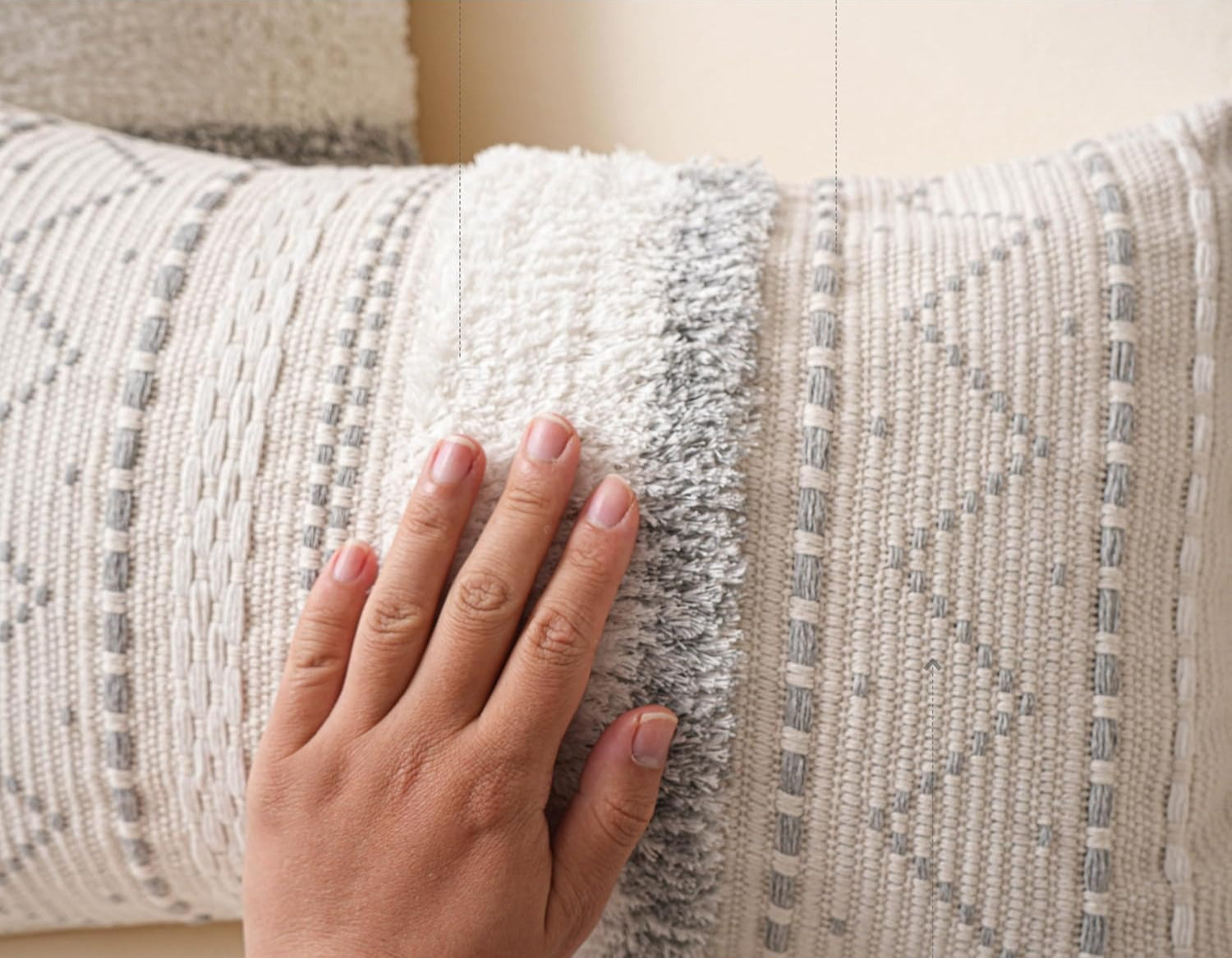 Boho Tassel Throw Pillow Covers Decorative Cushion Covers - Image 4