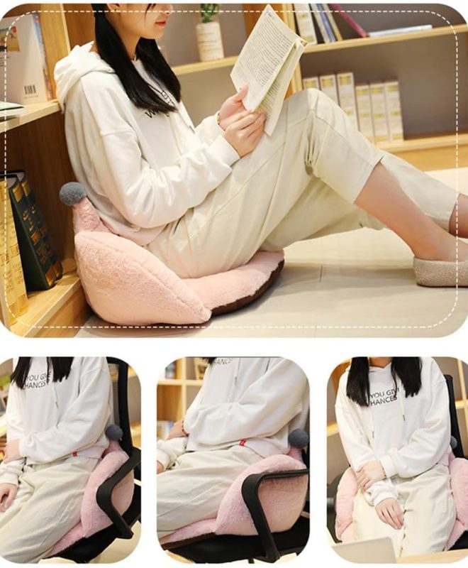 Ergonomic Seat Cushion Soft Support Chair Pad for Home and Office