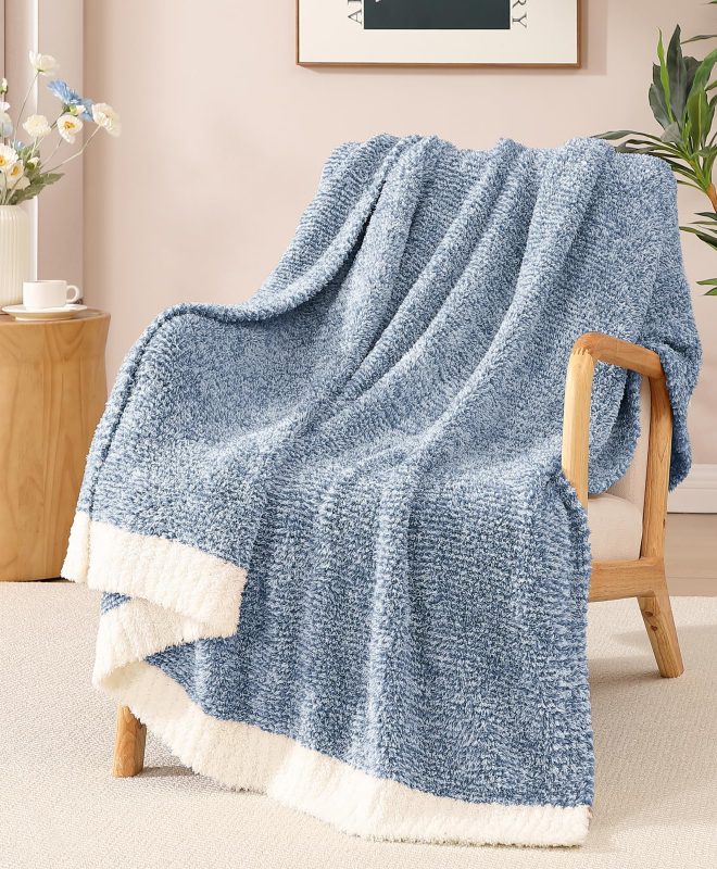 Lightweight Soft Throw Blanket Cozy Sofa Blanket