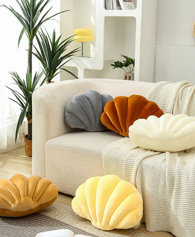 Creative Shell Throw Pillow Plush Toy