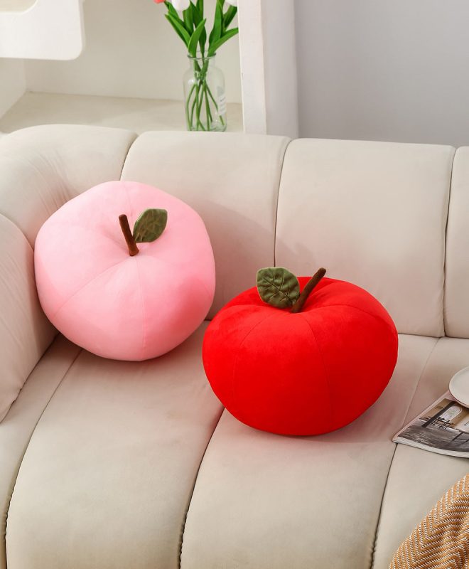Apple Throw Pillow Cute Children's Living Room Sofa Pillow