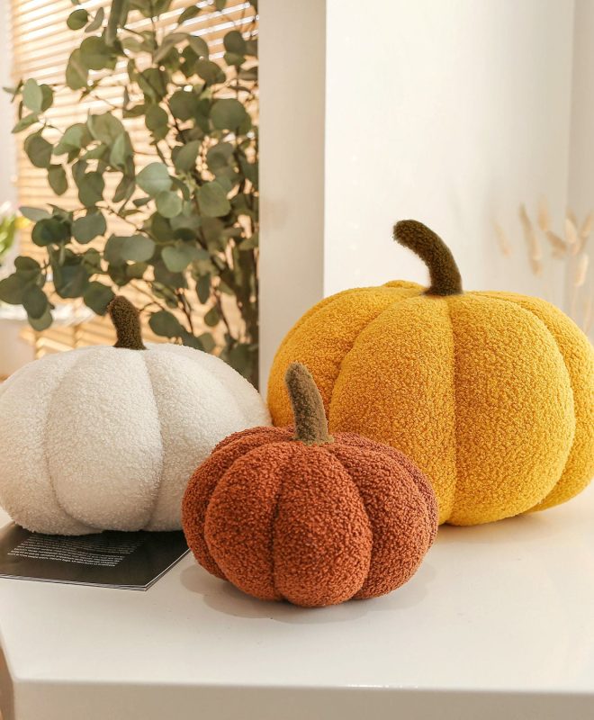 Pumpkin Pillow Plush Toy