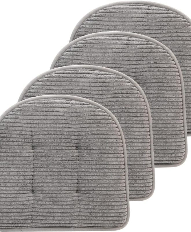 Memory Foam Chair Cushions U-Shape Non Slip Seat Pads for Office and Dining